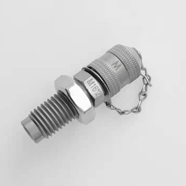 Hydraulic Test Point with Bulkhead Connection