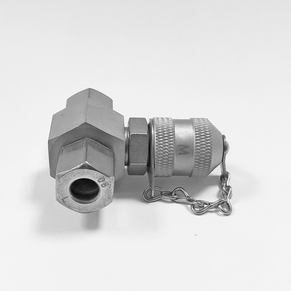 Hydraulic Test Point with Tee Connection
